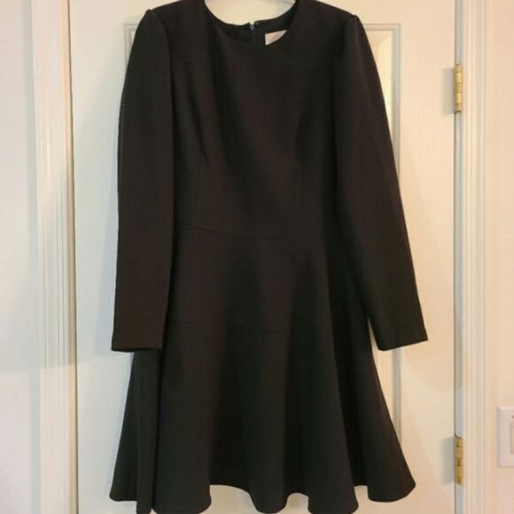 NEW Gal Meets Glam Celeste Black Dress Size 16 Elegant Modest Work - Picture 2 of 10